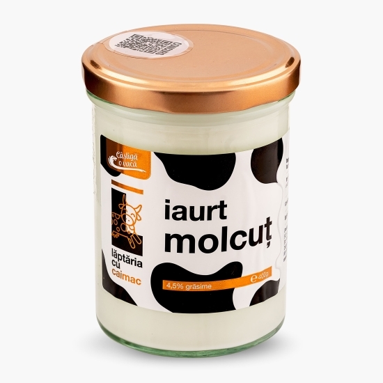 Iaurt molcuț 4.5% grăsime, 400g