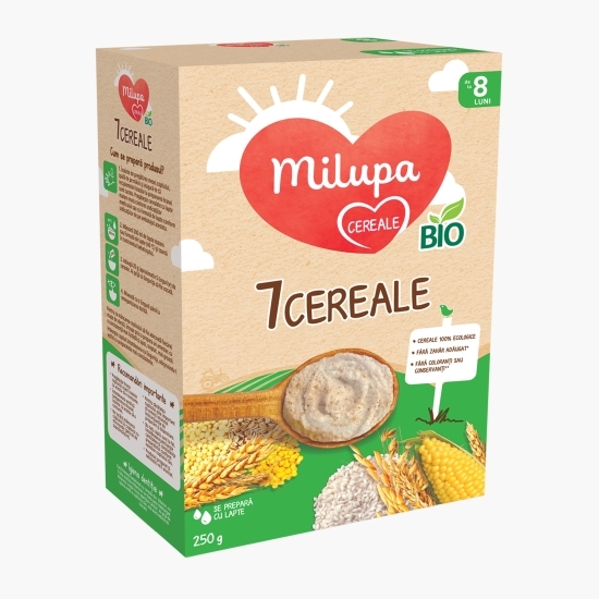 7 cereale eco 250g, 8+ luni
