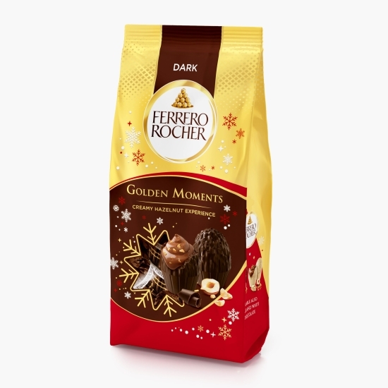 Ou de ciocolată neagră Dark X-mas, Small Eggs, 90g
