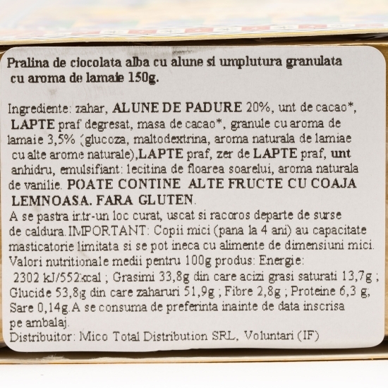 Praline aromă lămâie Bijou, editie limitată Dolce & Gabbana, 150g