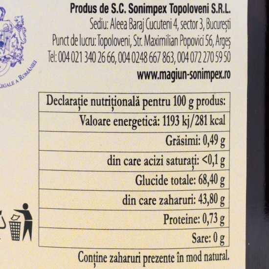 Dulceață de coacăze roșii 230g