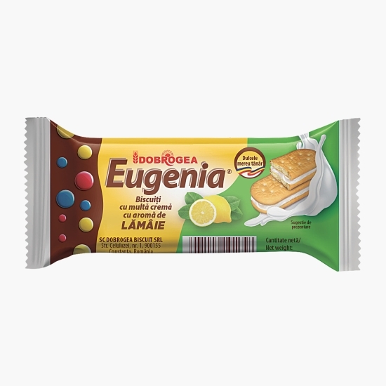 Biscuiți cu multă cremă și aromă de lămâie 36g