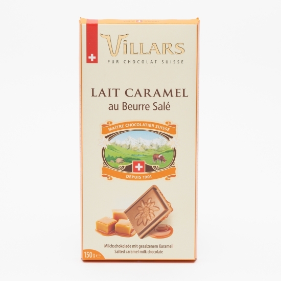Ciocolată cu lapte și caramel sărat 150g 