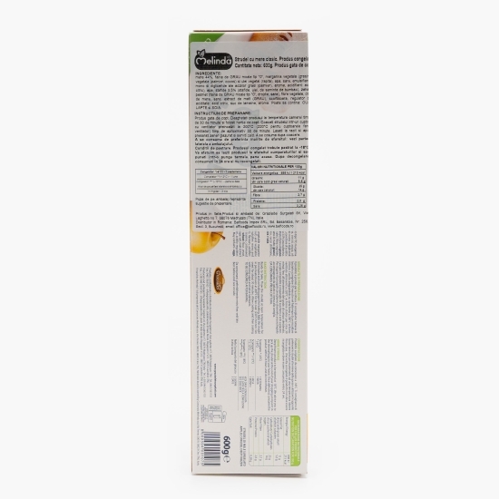 Ștrudel cu mere clasic 600g 