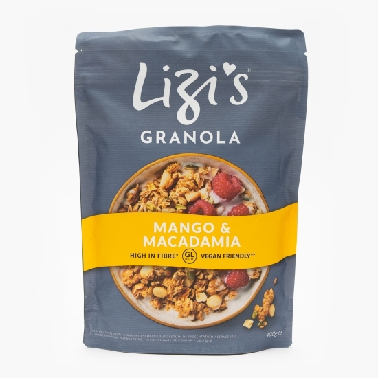 Musli cu mango și nuci de macadamia 400g