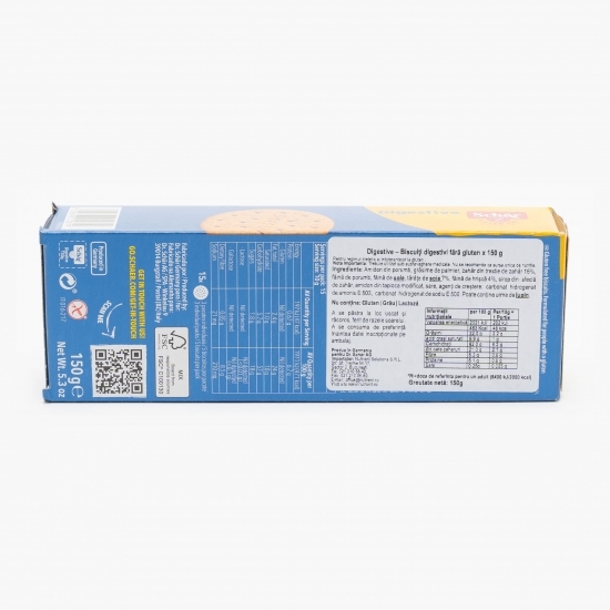 Biscuiți digestivi fără gluten 150g 