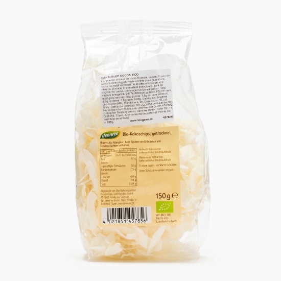 Chipsuri de cocos eco, 150g