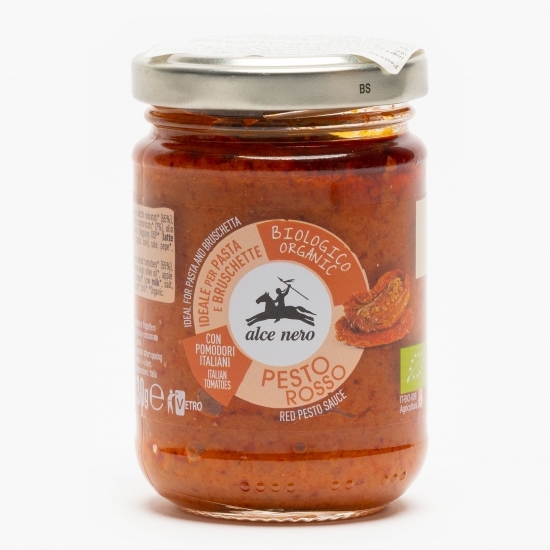 Pesto roșu cu roșii uscate eco 130g