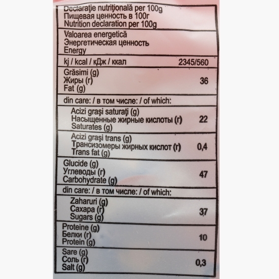 Bomboane Clepsidra cu glazură de cofetărie și fulgi de cocos 250g