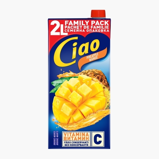 Băutură necarbogazoasă cu ananas și mango, 2l