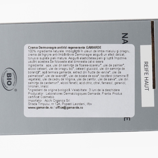 Cremă regenerantă antirid, bio 40ml