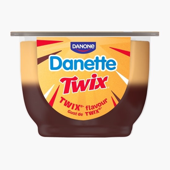 Budincă Twix cu biscuiți, caramel și ciocolată 4x115g
