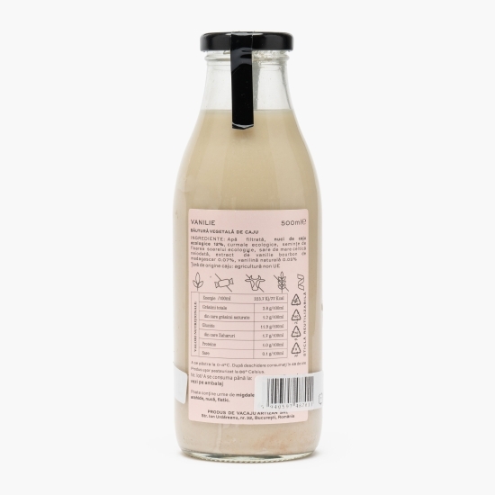Băutură vegetală de caju cu vanilie 0.5l