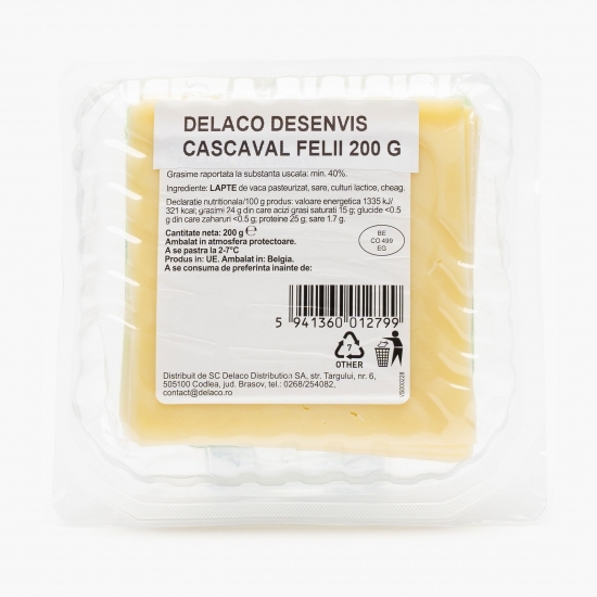 Cașcaval DeSenviș felii 200g 