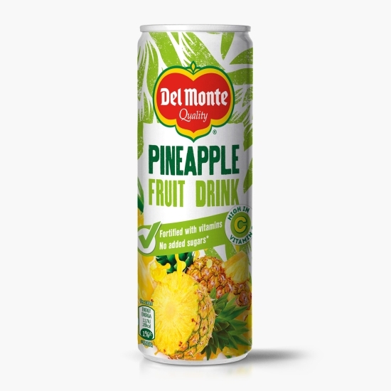 Suc de ananas cu vitamina C, fără zahăr adăugat, doză 0.24l