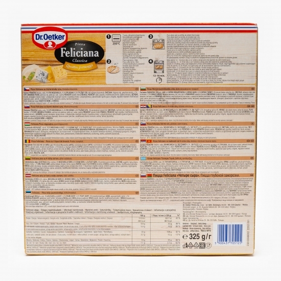 Pizza Feliciana Quattro Formaggi 325g