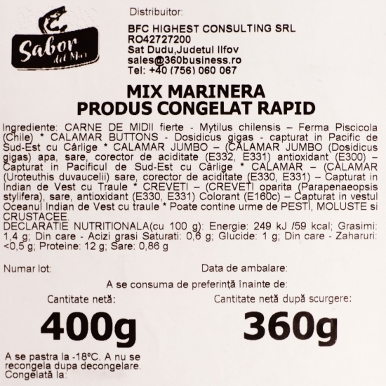 Mix marinera 400g