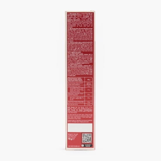 Praline de ciocolată cu lapte și alune de pădure 70g