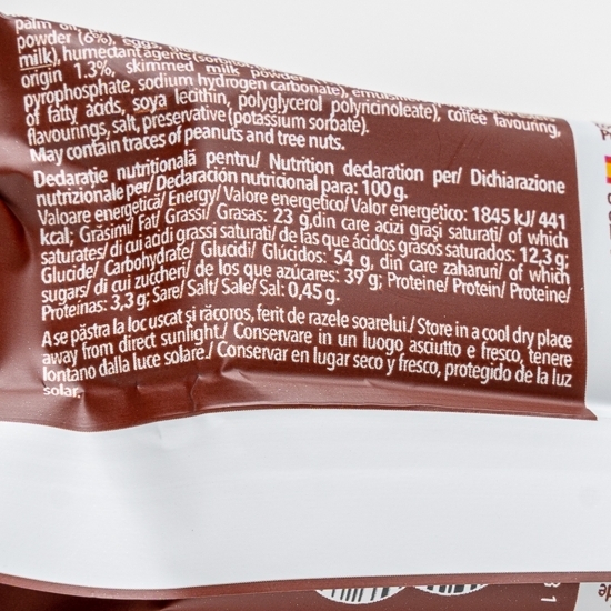 Prăjitură cu cremă și glazură de cacao 35g