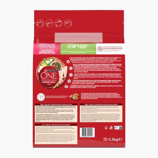 Hrană uscată pentru câini Weight Control, Adult, Medium/Maxi, 2.5kg, curcan