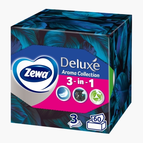 Șervețele faciale Aroma Collection 3 straturi, 60 buc