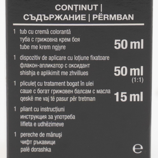 Vopsea de păr permanentă fără amoniac Oleo Intense, 3-82 mahon delicat, 115ml