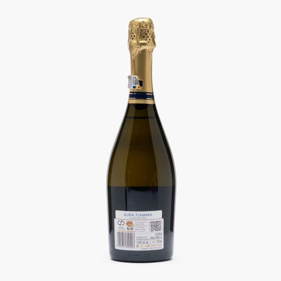 Vin spumant alb sec Flamma Charme, 12%, 0.75l