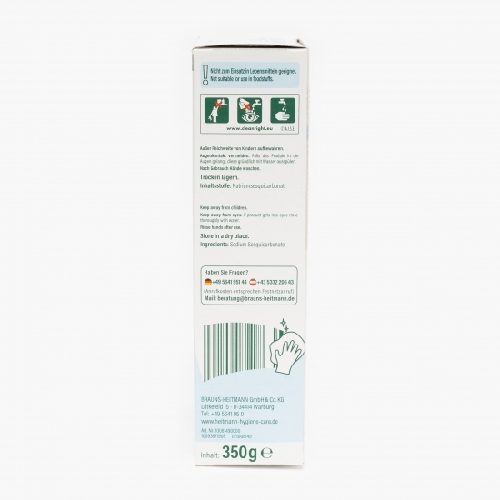 Praf pentru curățat cu bicarbonat sodiu 350g