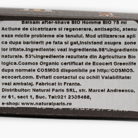 Balsam after shave bio pentru bărbați 75ml