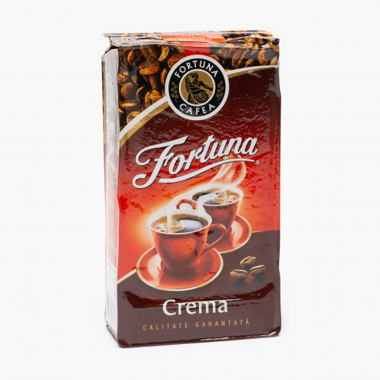 Crema 250g, cafea prăjită și măcinată 