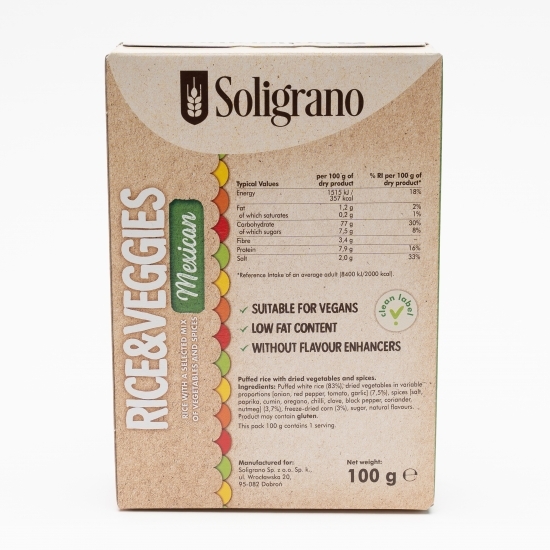 Orez mexican mix de legume și condimente 100g