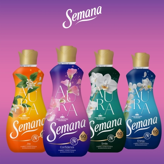 Balsam de rufe superconcentrat Aura Confidence, 60 spălări, 1.2l