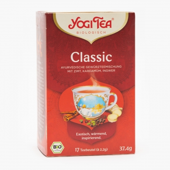 Ceai eco scorțișoară, cardamom și ghimbir Classic 17 plicuri