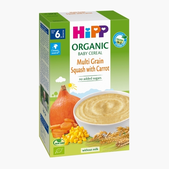 Cereale eco cu dovleac și morcov +6 luni 200g