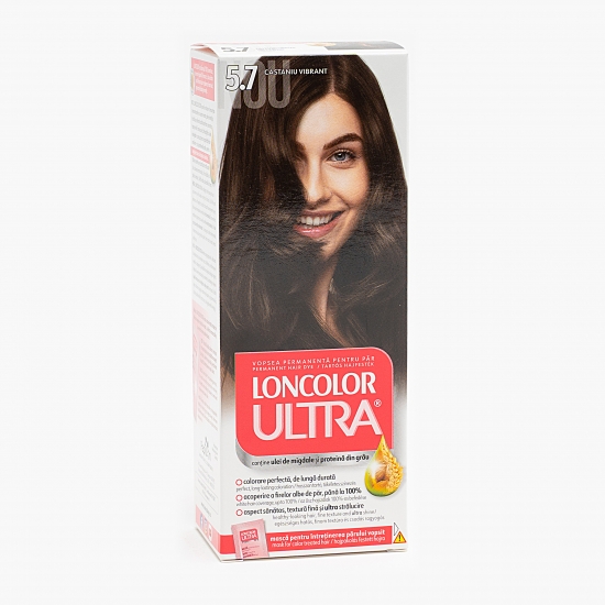Vopsea permanentă pentru păr Ultra 5.7 Castaniu vibrant 100ml