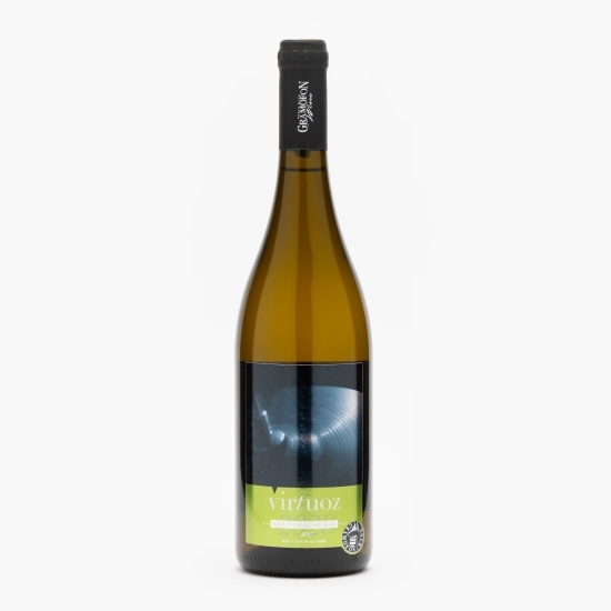 Vin alb sec Virtuoz Muscat Ottonel & Fetească Regală, 14.1%, 0.75l