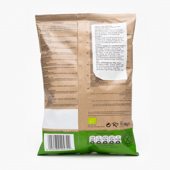 Chipsuri de linte eco sare de mare 100g 