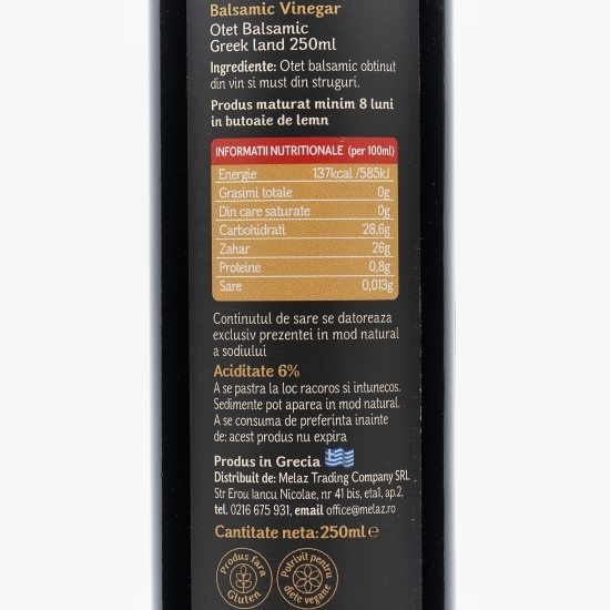 Oțet balsamic clasic 0.25l