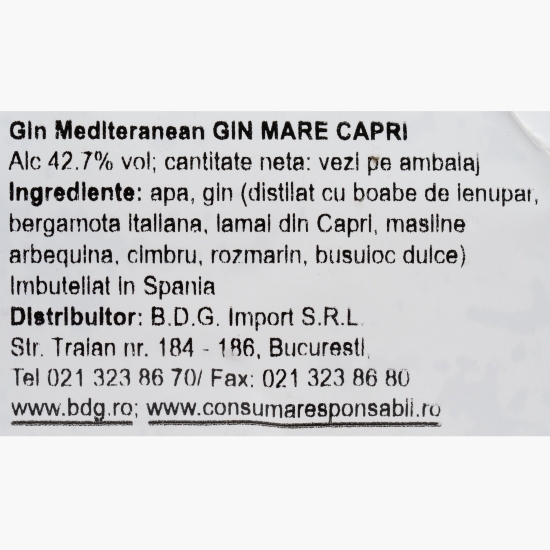 Gin Mare Capri 42.7% 0.7l