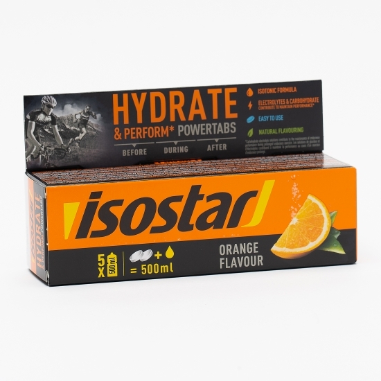 Tablete izotonice cu aromă de portocale 120g