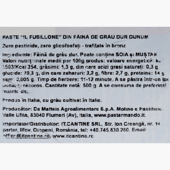 Paste Il Fusillone, 500g