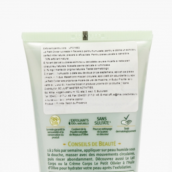 Exfoliant pentru corp ulei de măsline 200ml 