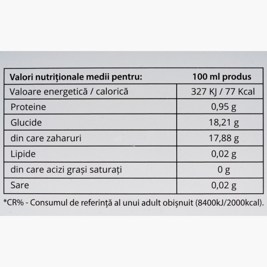 Suc de aronia, bag in box 2l