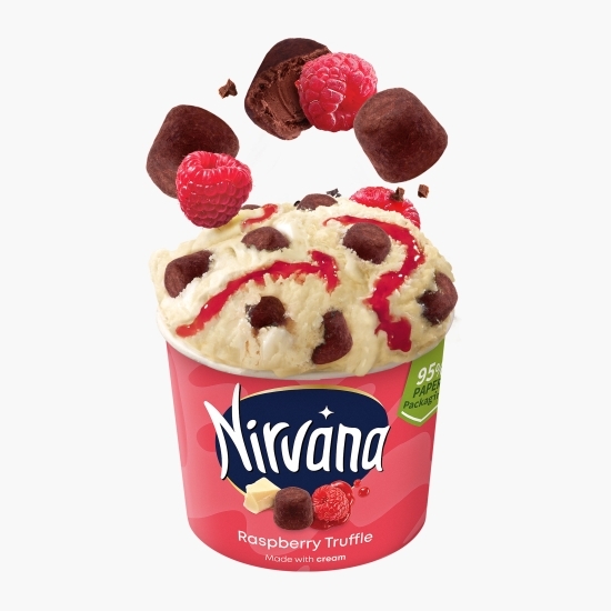Înghețată Raspberry & Truffle 150ml