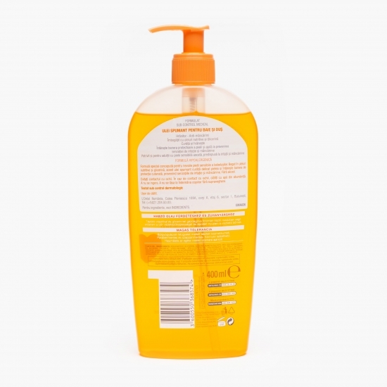 Ulei spumant pentru baie și duș 2 în 1 pentru copii, 400ml