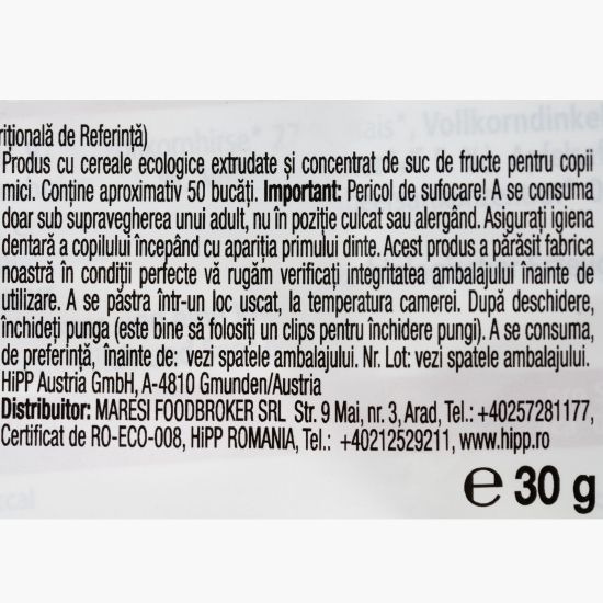 Cereale cu merișoare și coacăze negre Dinos, +12 luni, 30g
