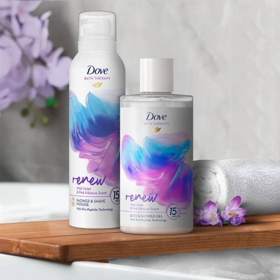 Spumă de duș și pentru ras Renew 200ml