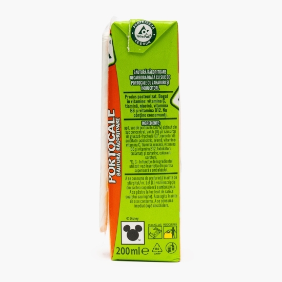 Băutură necarbonatată cu suc de portocale 200ml