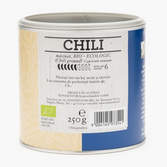 Chili eco măcinat 250g