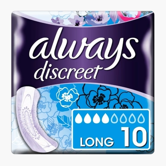 Absorbante incontinență Long, 10 buc